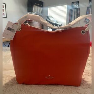 Kate Spade shoulder bag, BNWT, orange
